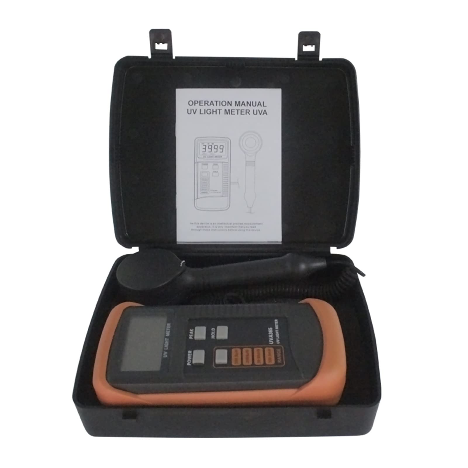 Medidor de luz, Espectrómetro, fotodetector, probador de luz, UV Medidor de luz, Monitor de luz Natural de Mano.