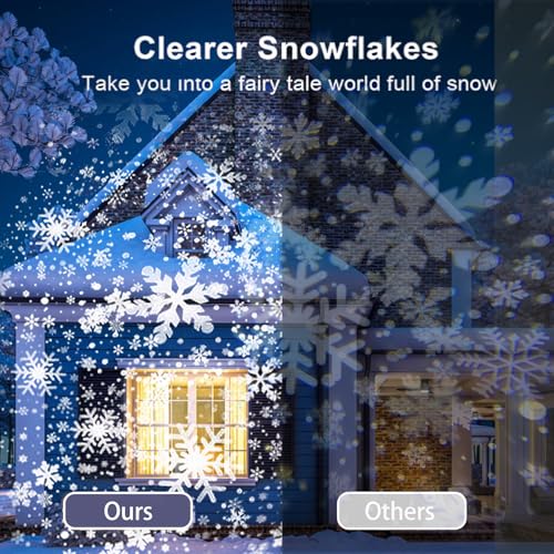 Fagele HT-TY-10 Christmas Snowflake Projector Lights Outdoor thumb #4