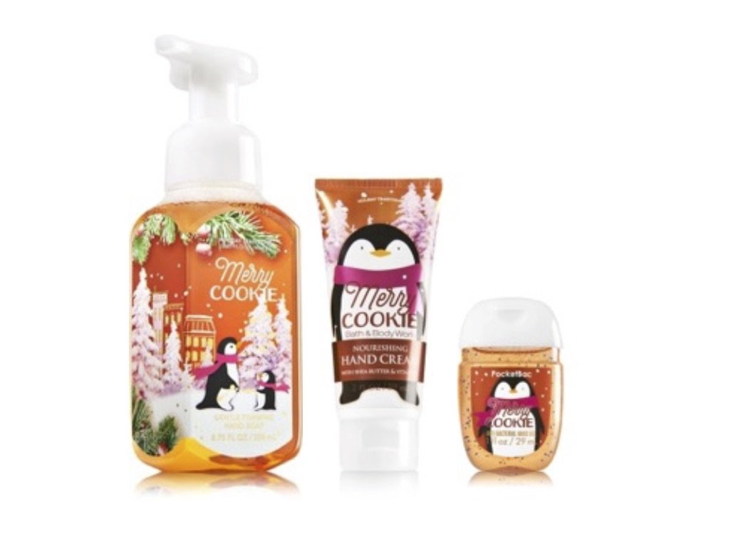 Merry Cookie Gift Set Nourishing Hand Cream 2 Oz, Gentle