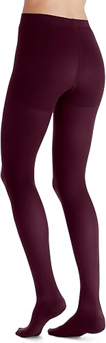 Miniatura 2 de JOBST Medias de compresión opacas de 15-20 mmHg, puntera cerrada, medianas, arándano