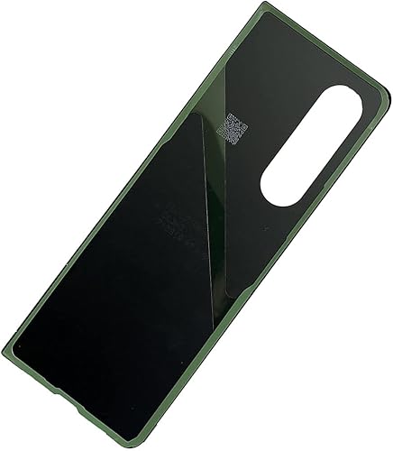 Miniatura 3 de A-creator Carcasa trasera de cristal para Galaxy Z Fold 3 con cinta preinstalada para Samsung Galaxy Z Fold 3 5G + herramientas (negro fantasma)