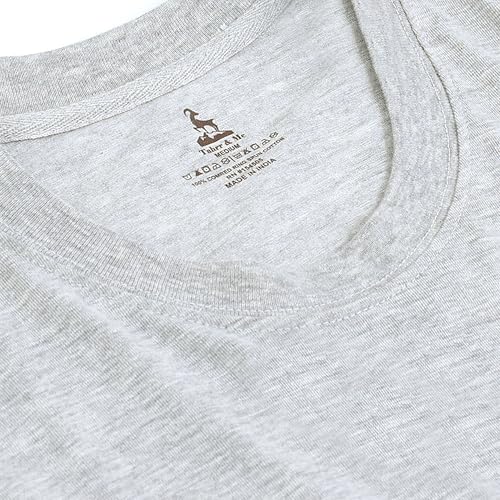 Image of Men's T-Shirts Ringspun Cotton Crew Neck Tee Shirts|Casual Wear T Shirt | Pre Shrunk with Panel Wash