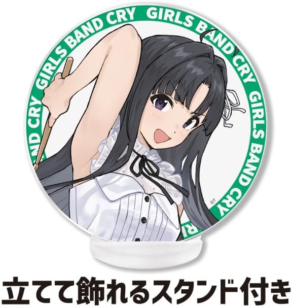 Anime Girls Band Cry Acrylic Coaster (with Stand) Anwa Suari Vol. 2 image 3