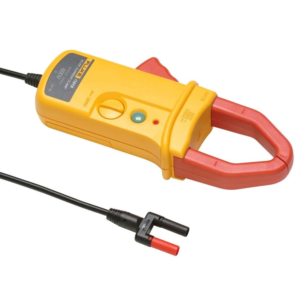 Fluke I1010 AC/DC Current Clamp for DMM's, 600V Voltage, 600A AC, 1000A DC Current