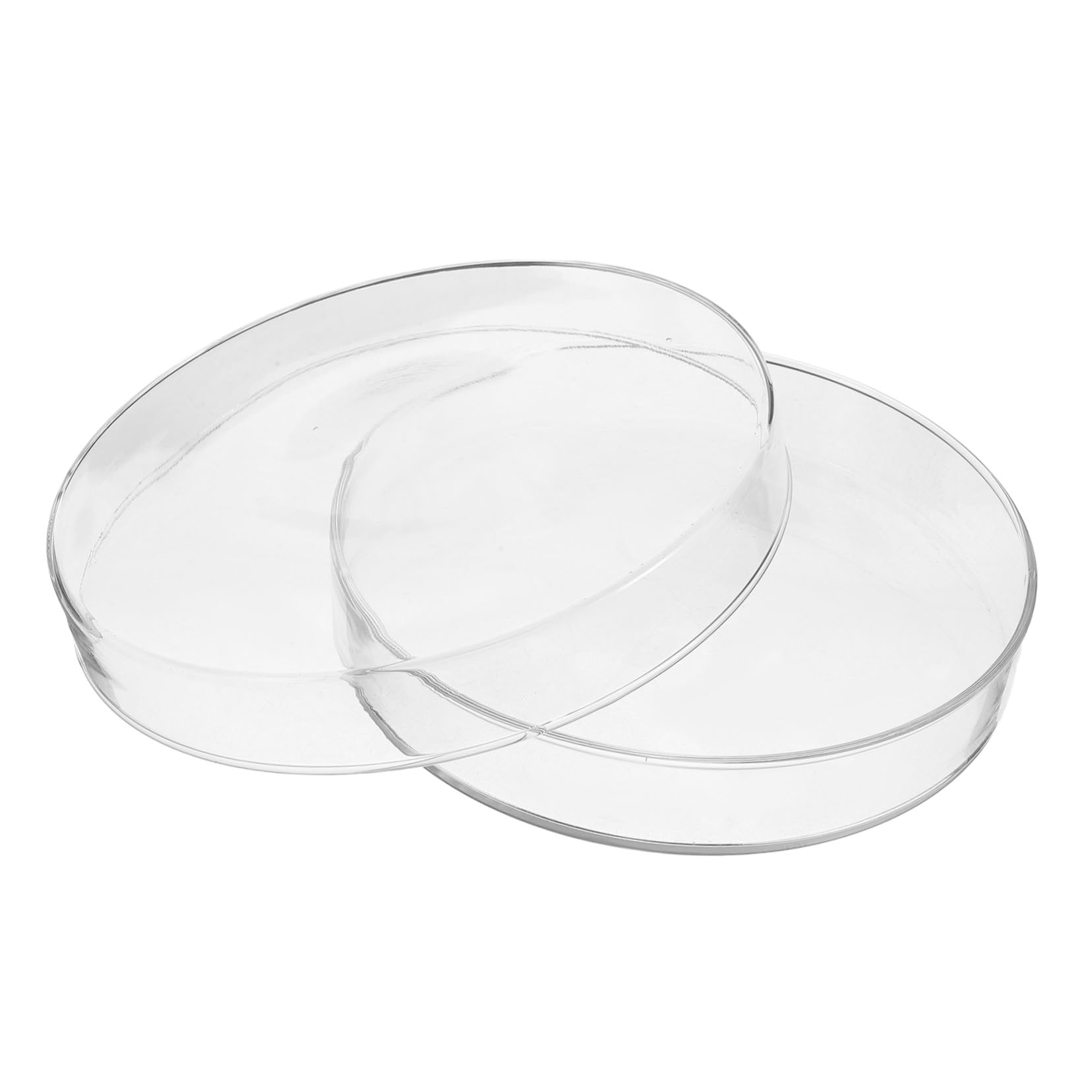 Alipis Glas-petrischale Mit Deckel Transparentes Borosilikatglas Verdickte Kulturschale Für Labor Mikrobiologische Studien Hohe Festigkeit Bei Temperaturen