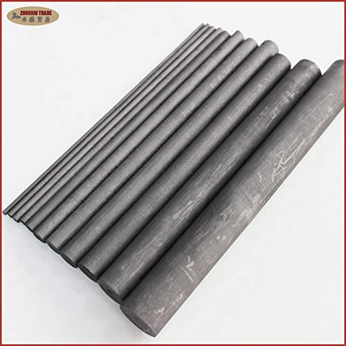 Kamas graphite carbon rod cylinder electrode welding mixing stirring stick melting machined metal thick - (Diameter: 8mm)