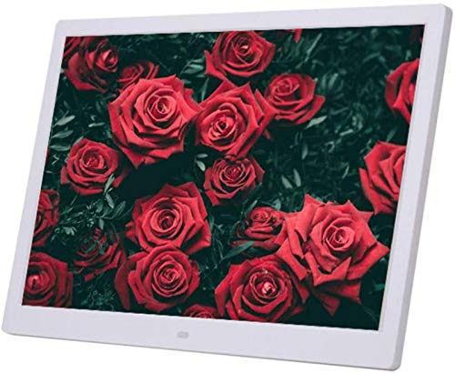 15,4 & ldquo; Digitaler Fotorahmen, an der Wand montiertes elektronisches Multimedia-Fotoalbum - 1280 x 800 HD IPS-Bildschirm, Bildvideo Automatisch