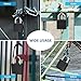 KENRONE Heavy Duty Smart Padlock with Key,Biometrics Padlocks for Outdoor Use,Weatherproof Electronic Pad Lock with APP,Fingerprint Lock for Gate,Fence,Gym Locker