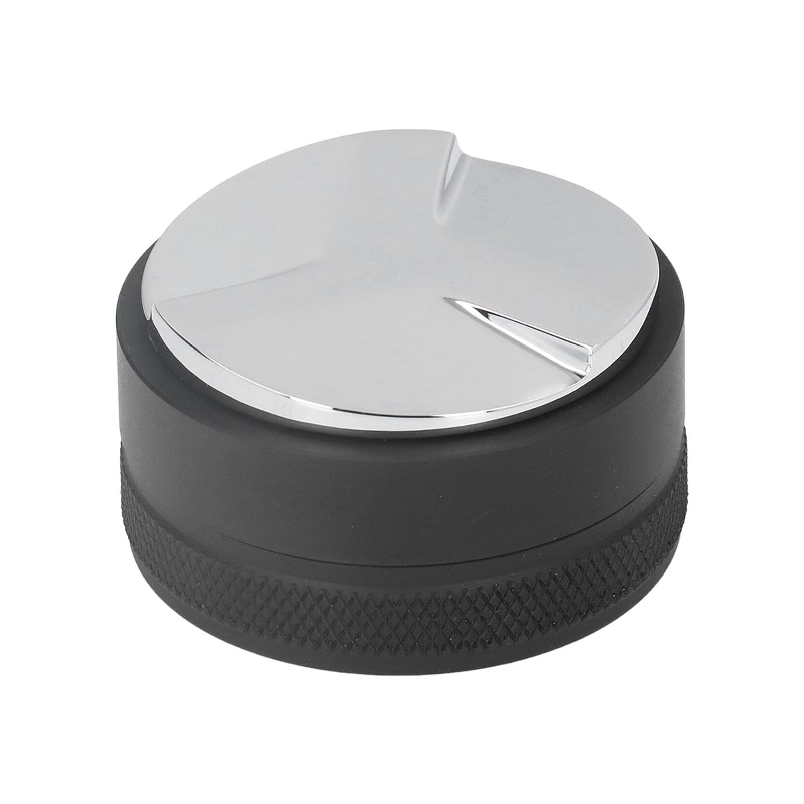 Distribuidor de café, Tamper de café en polvo ajustable de acero inoxidable, Tampers de mano de café profesionales, Herramienta niveladora de café Negro (XHTLLOylndp8-12)