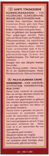 Crema Colorante para Cabello Henna Color Auburn 3 oz miniatura 2