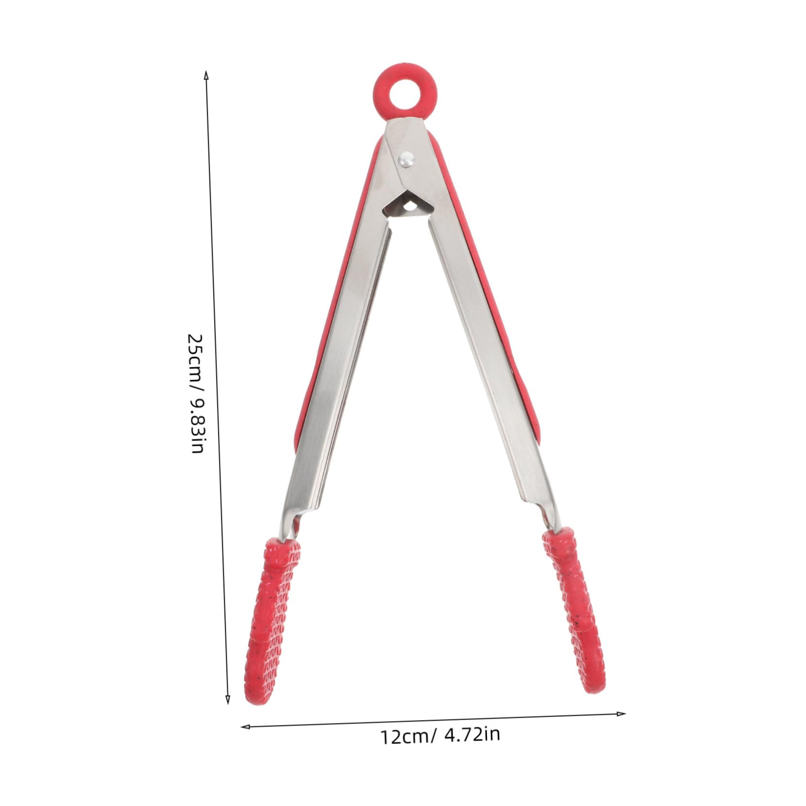 STOBAZA 1pezzi Pinza per Alimenti in Acciaio Inox Clip per Pane Morsetto da Cucina Design Guanti di Natale Pratica per Servire Cibo
