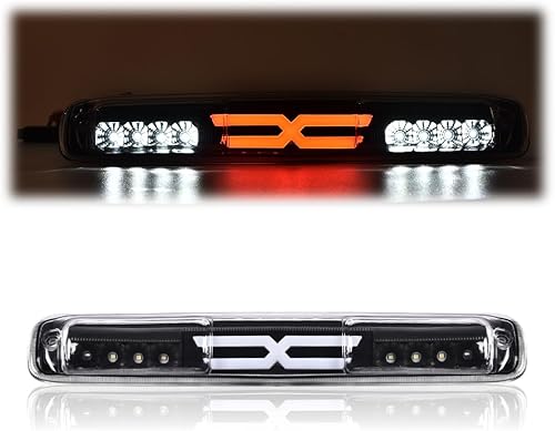 PIT66 3 luz LED de freno, compatible con Chevy Silverado 1500 2500 3500 y modelos HD 99-06 compatible con GMC Sierra 1500 2500 3500 y modelos HD