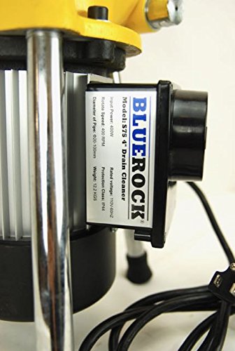 Bluerock Tools Model S75 3/4" - 4" Sectional Pipe Drain Cleaning Machine Fits C8 #TOP4