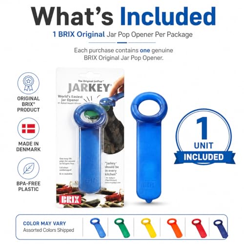 Brix Original Jar Pop Opener — Vacuum-Seal Lever (Arthritis-Friendly) — view 6