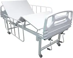 Cama Hospitalar Articulada Manual Duas Manivelas 5 Posições Para Idosos Segurança e Conforto - 1005.AR