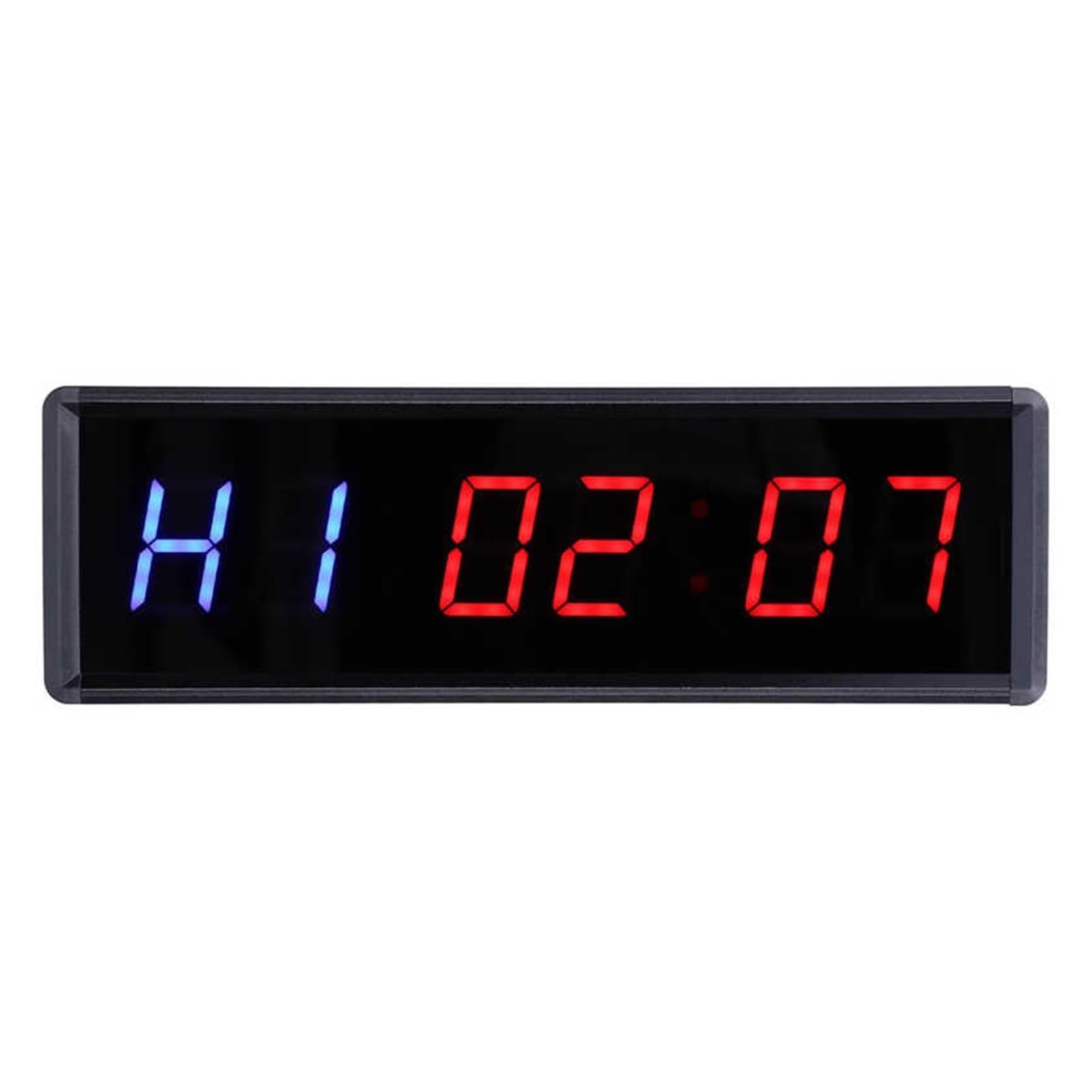 CVFRDD LED Countdown Clock, LED Timer Clock Interval 1.5in Digital Display Count Down/Up With Remote For Home Gym Office
