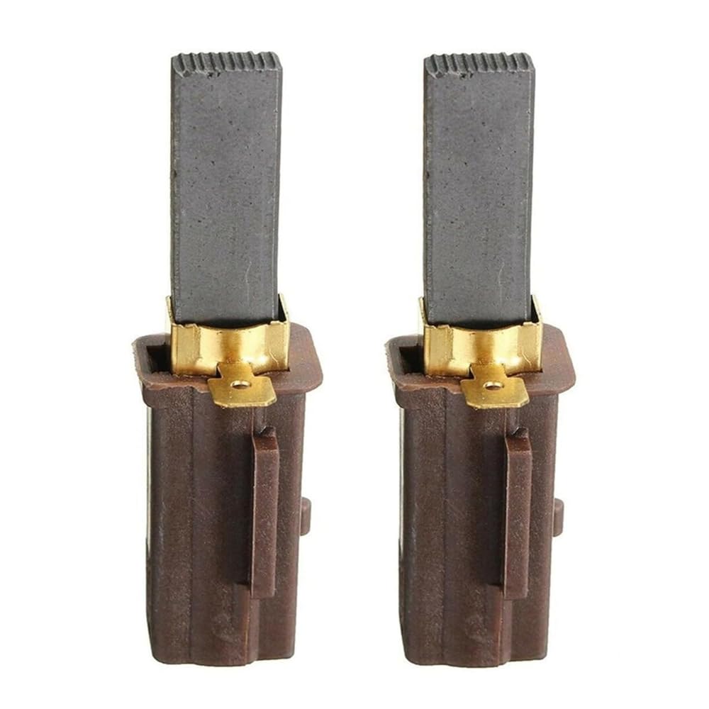 TopHomer 2pcs Vacuum Cleaner Carbon Motor Brushes Brush,Motor Carbon Brush Replaces Compatible with Ametek Lamb Motors 115737,115750,115792,115757-P, etc
