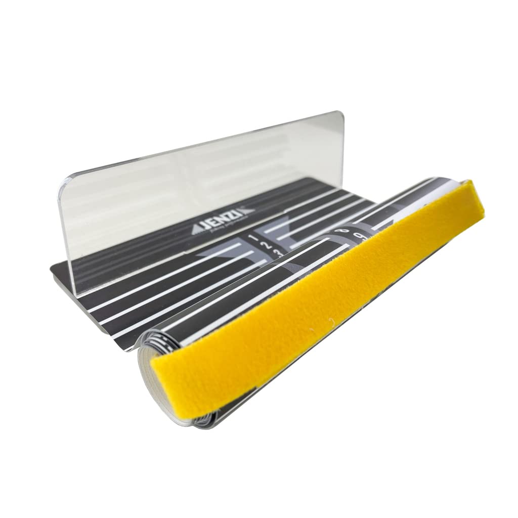 Set Fischmaßband XL 140x20cm Maßband mit Anschlag von Jenzi zum Angeln - aufrollbar Messskala ruler scale fish massband + Fischwaage