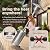 Pro Series Patio Heater with Wheels 50,000 BTU Output Electronic Ignition System Portable Outdoor Propane Heater - Stainless Steel