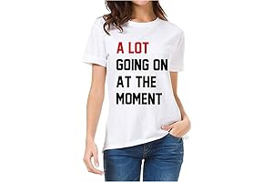 Not a Lot Going on at the Moment Shirt Glitter
