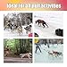IIJIJO Dog Sledding Harness,Skijoring Dog Scootering Pulling Weight Husky Harness Canicross for Mushing Sled Pet Sledding Dogs Back Large(Red,XXL)(Red,Medium)