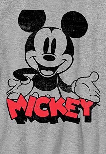 Disney Characters Oh Boy's Heather Crew Tee2
