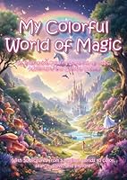 My Colorful World of Magic: An Interactive Coloring Book Full of Magic, Adventure, and Colorful Dreams B0F6C94XBD Book Cover