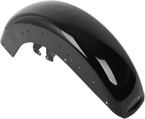 Miniatura 4 de TCT-MOTORPARTS Guardabarros delantero negro vívido para Harley Tri Electra Glide Ultra Limited FLHTCU FLHTCUL FLHTK FLHTKL Road King 2014-2023