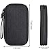 Electronics Accessories Bag / Electronic Organizer Case, Durable Small Electronics Accessories Storage Bag for Various USB, Cables, Hard Drive, Phone, Cords and Power Travel Gadget Carry Bag, Black