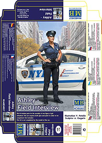 1/24 Scale Dangerous Curves Series, Ashley Field Interview - Plastic Model Building Kit 24027