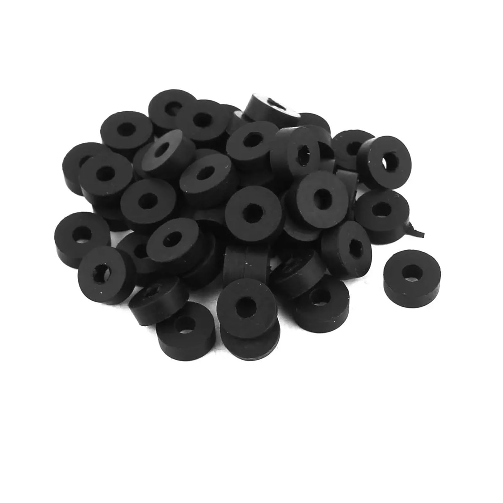 Accesorios de hardware 50 Uds. Arandelas de goma de 10 tamaños juntas tóricas de goma planas juntas de sellado arandelas de plomería accesorios de sellado for junta de manguera de grifo Arandela de se
