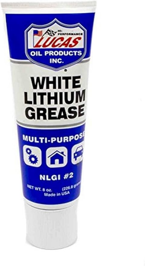 Lucas Oil Products LUC10533 White Lithium Grease, 8 ounces, 1 Pack
