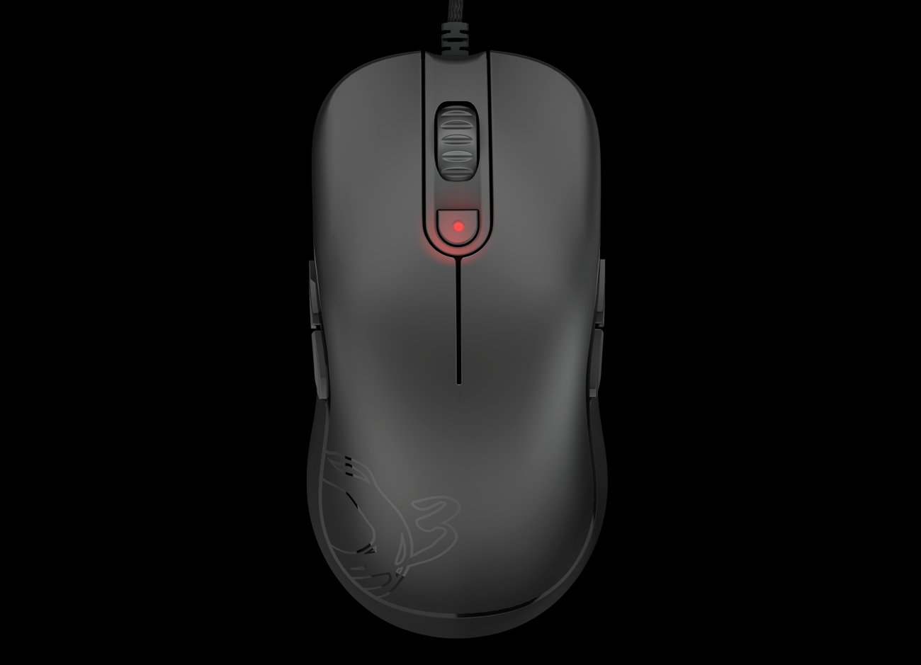 Ozone Gaming Gear M10 - Ratón Gaming Ergonómico con Cable para Ordenador, Sensor Óptico, USB, 2000 dpi, Negro
