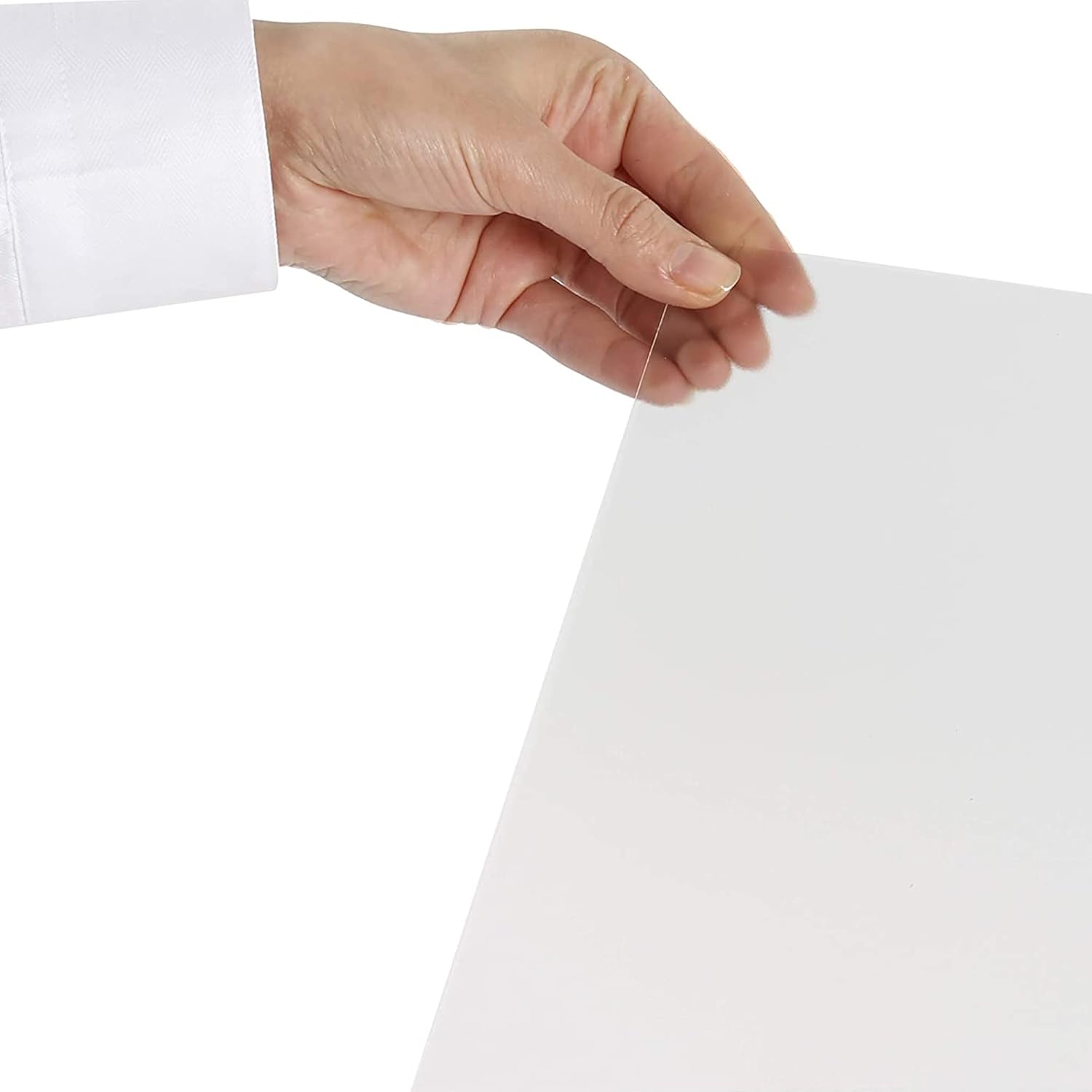 M&T Displays Interchangeable Anti-Reflex Clear Overlay Lens PET Protective Cover for Business Office Home Slide-in Snap Poster Frames 10 pcs in a Box 22x28 Inches