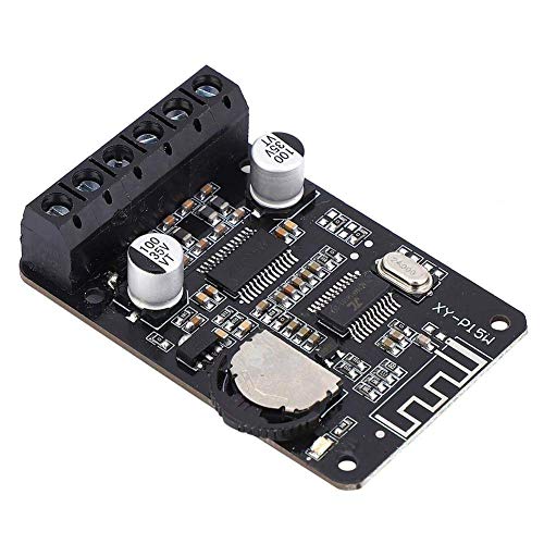 Image of Hexonix XY-P15W Bluetooth Stereo Digital Power Amplifier Board, 10W /15W /20W Dual Channel Class-D Audio Amplifier Module for 12V-24V DIY Speaker Systems