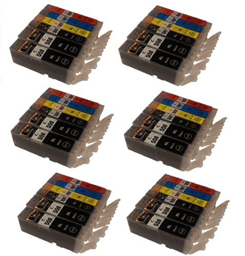 Cartouches d'encre PGI-550 CLI-551 XL à couleur au choix pour Pixma MX925