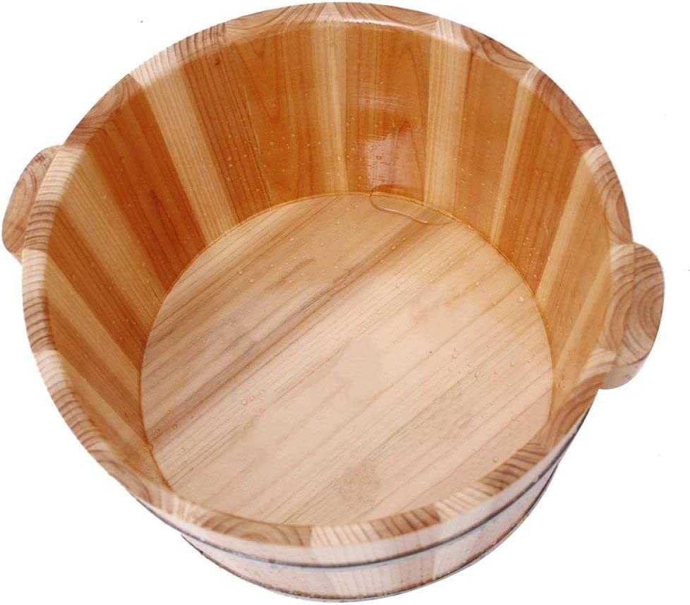 Bañera de madera maciza para pies 40x21 cm miniatura 4