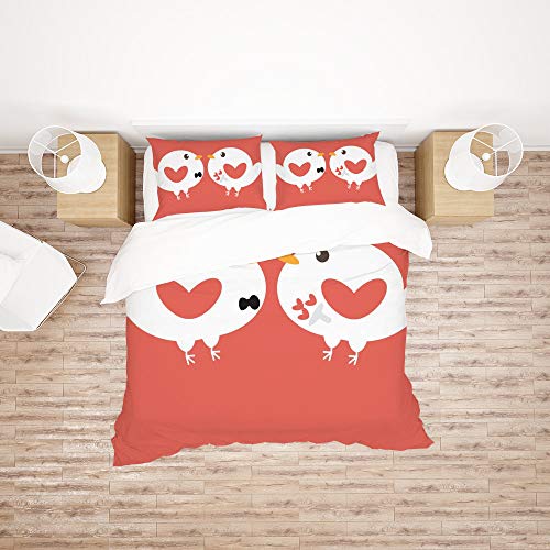 Housse de couette résistante en tissu 100 % polyester blanc format Long Twin - 3