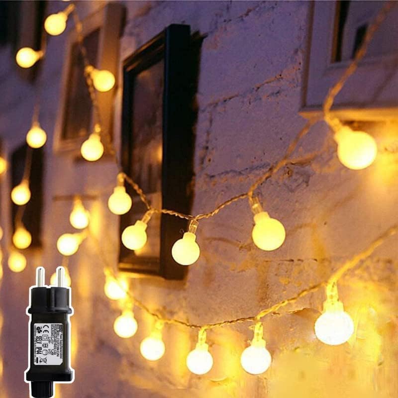 Guirnalda Luces, Luces Navidad Led, 20M 150 LED, Bola Cadena de Luces led Decorativas, IP44 Impermeable 8 Modos, Con Mando a Distancia, Guirnaldas Luminosas para Exterior, Interior, Fiesta, Navidad