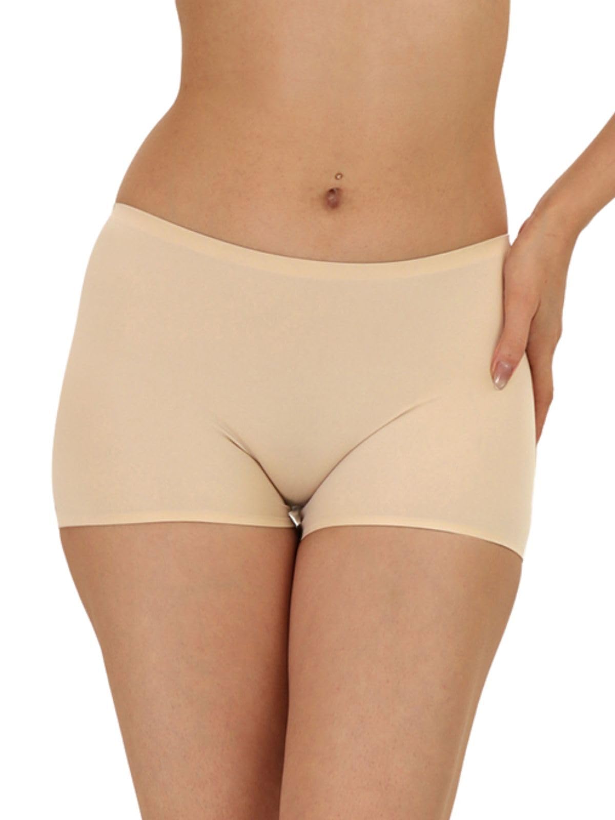 underneat Women All Day Comfort Boy Shorts for Women | Seamless High-Rise Shorts | Full Coverage & Second-Skin Fit | Soft Stretch Fabric | Everyday Comfort Innerwear-picture-21