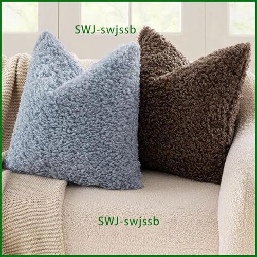 Housses de coussin en polaire douce rouge de qualité supérieure
