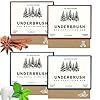 Underbrush Remineralizing Chewing Gum 2025 New Organic Natural Mastic Mint Gum Sugar Free Freshen Breath for Teeth Health Enamel Care (4 Boxes, Mixed Pack) (4 Box, Mixed)