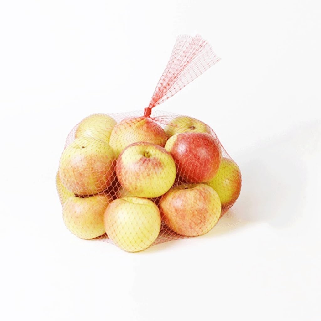 Siatki na owoce Plastikowa siatka worek Półprodukty w rolce Siatka cięta Siatka pakująca Warzywa Owoce i suszone owoce(100 M)