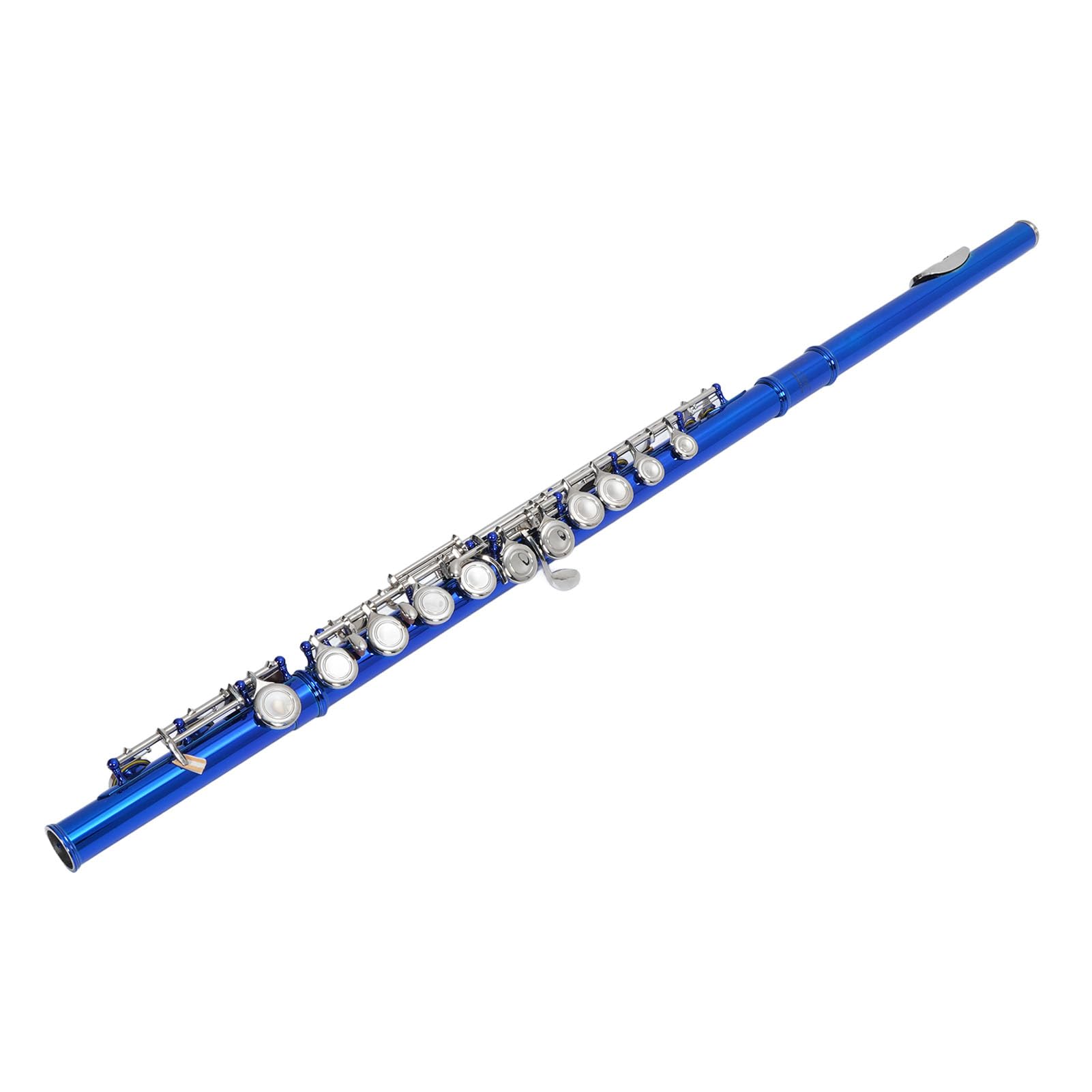 Cocoarm Flauta C de 16 Teclas, Material de Cuproníquel, Afinación Profesional y Excelente Hermeticidad para Principiantes y Estudiantes de Educación Musical