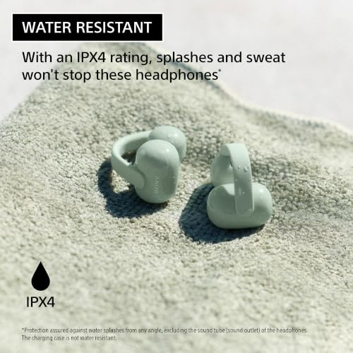Sony LinkBuds Clip Open-Ear Truly Wireless Earbuds Clip-On Design, Green - image 9