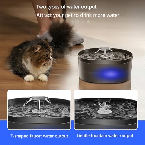 Dispensador de Agua para Mascotas 2.2L en T miniatura 6