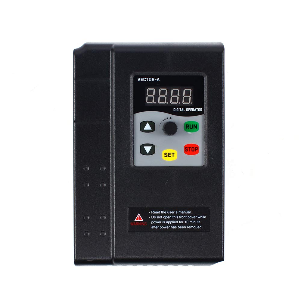 VFD Regulador de velocidad de frecuencia convertidor de velocidad para motor de corriente alterna 3 fases 2,2 KW 3HP VFD Variable Frequency Driver Inverter