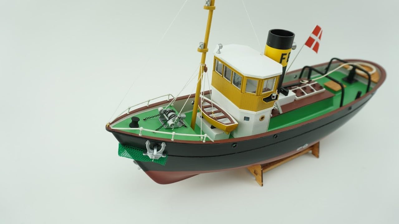 Billing Boats BB0244 - M/S Ymer - scala 1:60 - Kit di montaggio da assemblare con scafo in plastica - RC (parti non incluse)