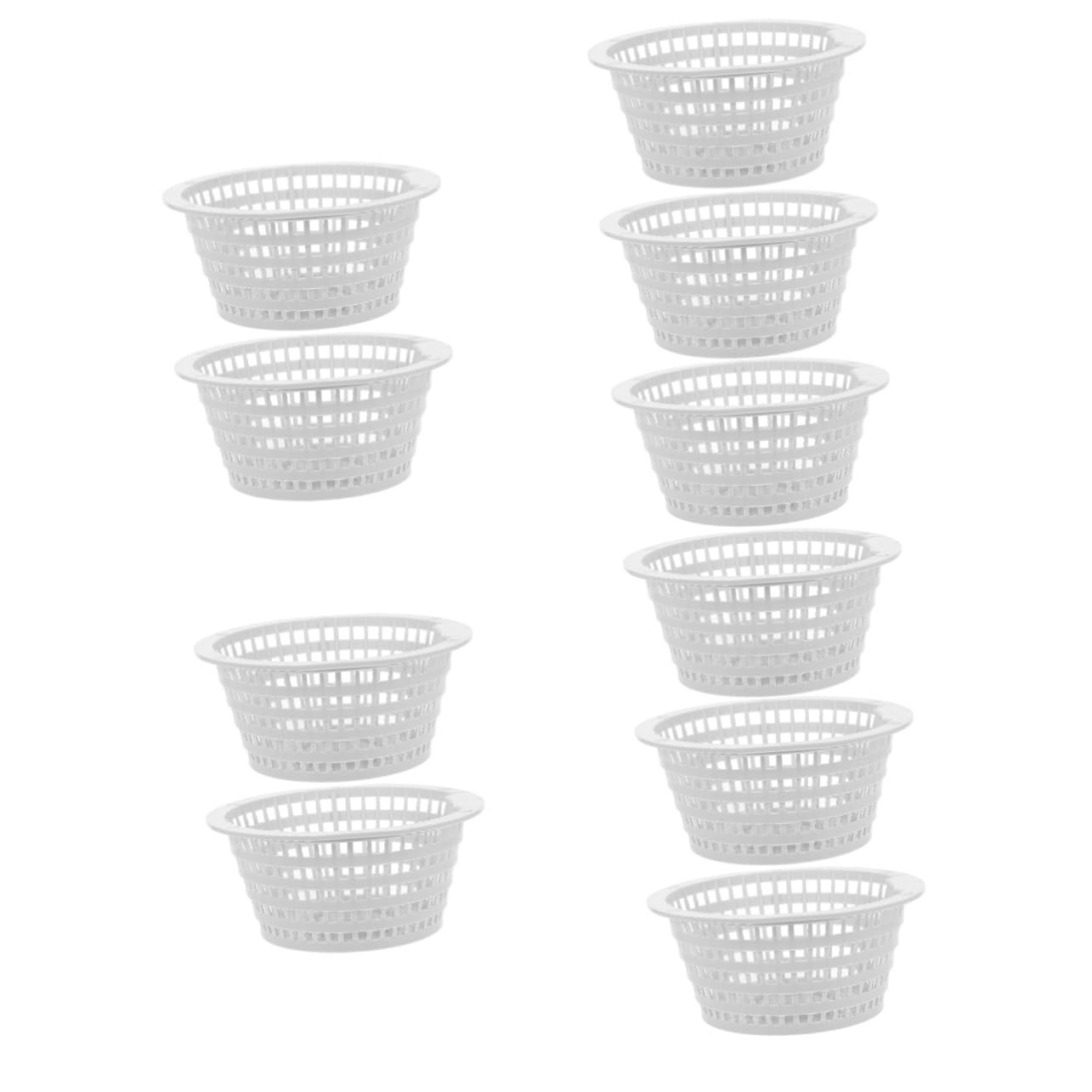 HANABASS 10piezas Cesta Filtrante para Piscina Canasta Skimmer para Eliminación De Desechos Diseño Duradero De Adecuada para Piscinas Enterradas Fácil De Limpiar y Usar