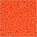 Orange Opaque Miyuki Japanese Round rocailles Glass Seed Beads 11/0 Approximately 24 Gram 5 inch Tube